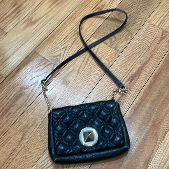 Kate Spade Black Quilted Leather Crossbody Bag - Picture 5 of 13
